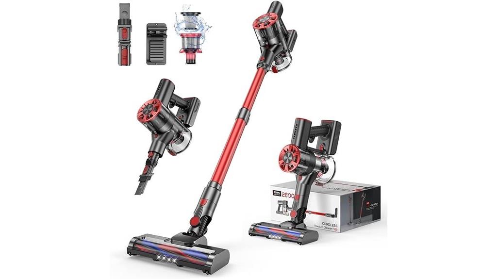 wireless battery powered vacuum