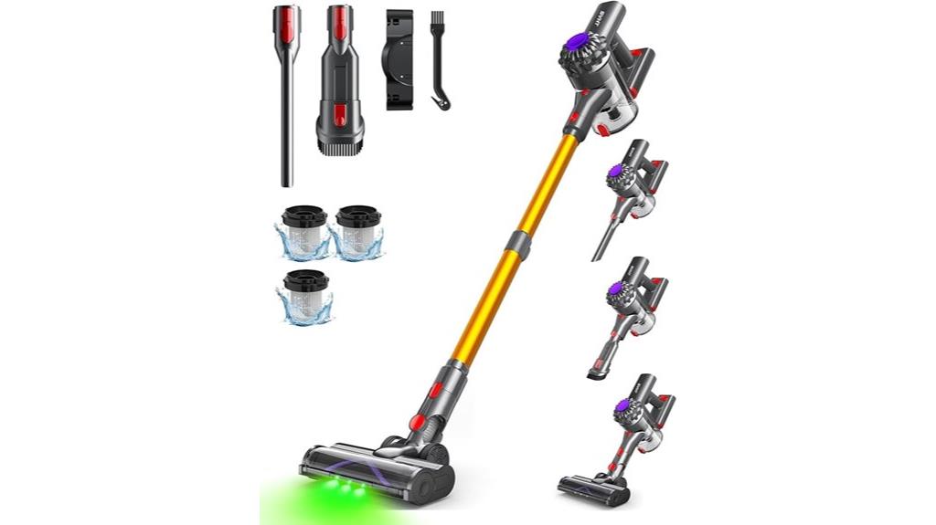 wireless handheld cleaning device