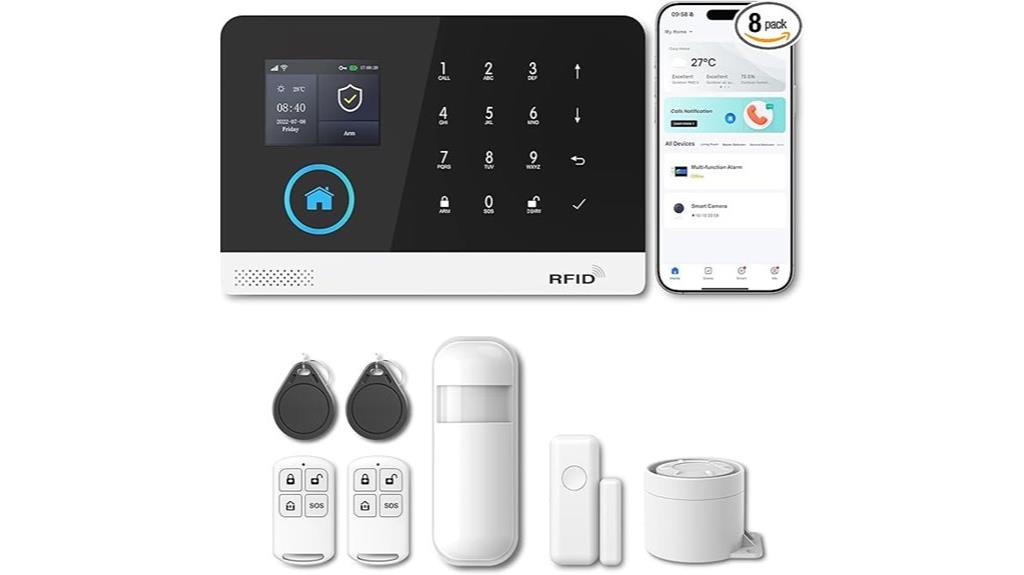 wireless home security alerts