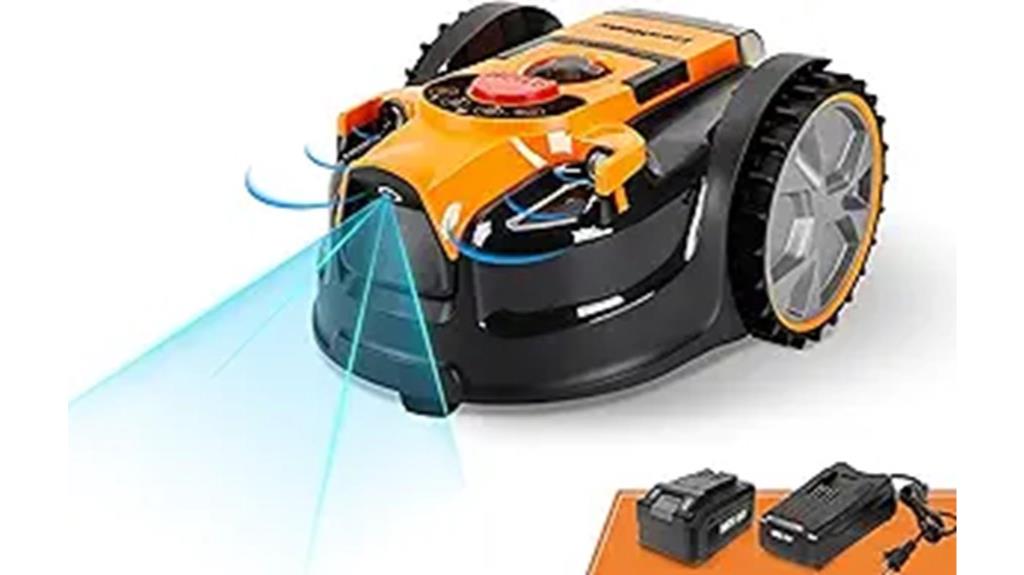 wireless robot lawn mower