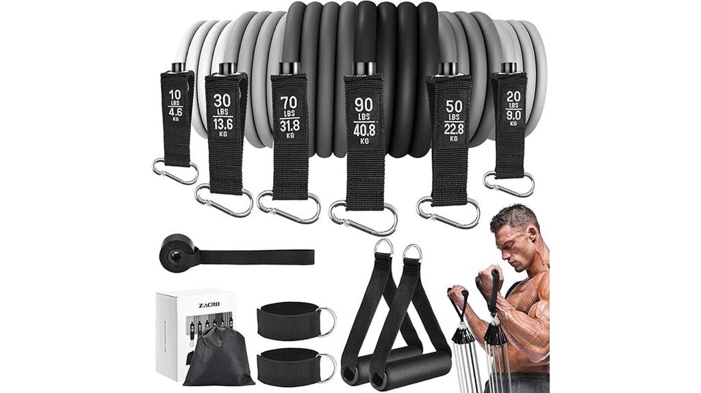 workout resistance band set