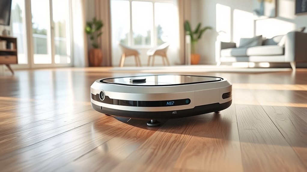 ai driven robotic cleaning