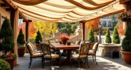 all season outdoor dining
