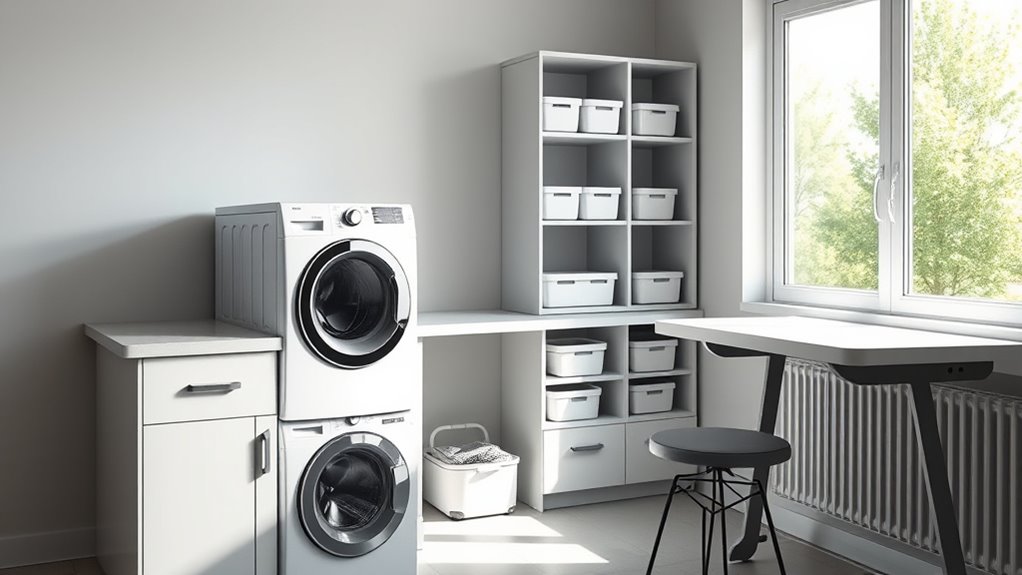 arrange laundry for efficiency