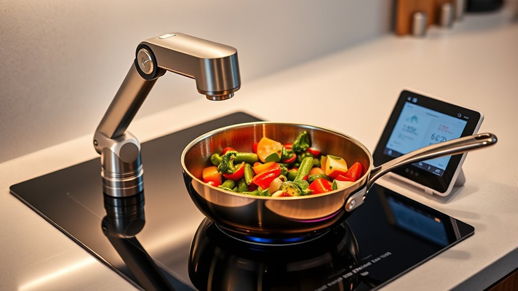 automatic hands free cooking