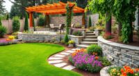 balancing landscaping and hardscaping