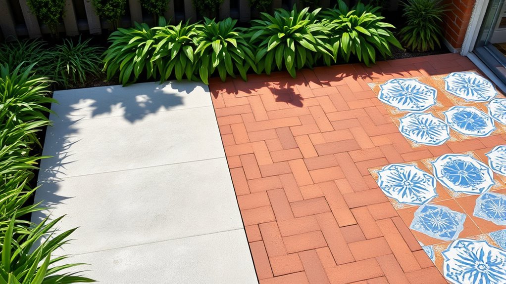 choosing durable aesthetic patio materials