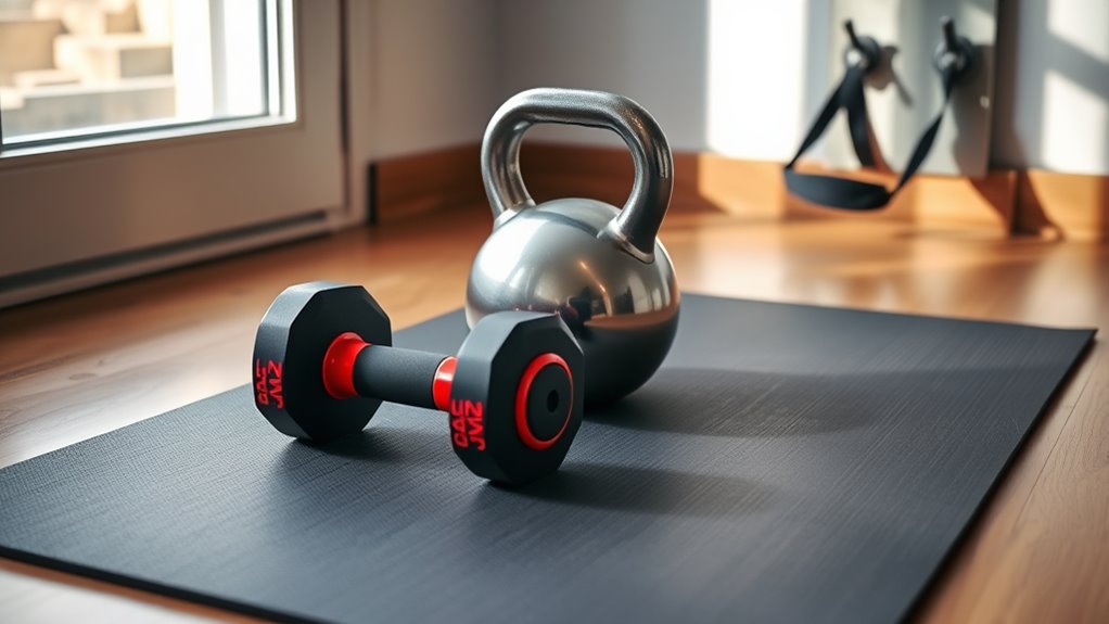 compact home workout gear