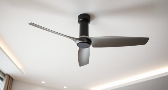 contemporary minimalist ceiling fans
