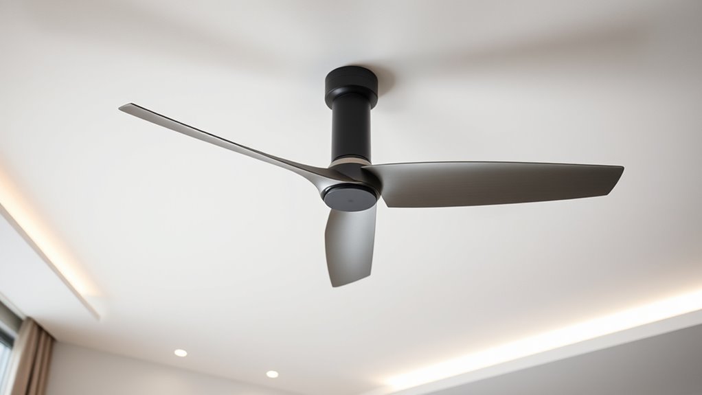 contemporary minimalist ceiling fans