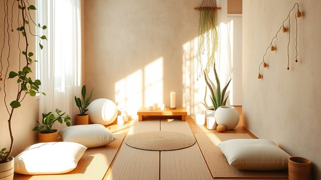 create calm mindful space