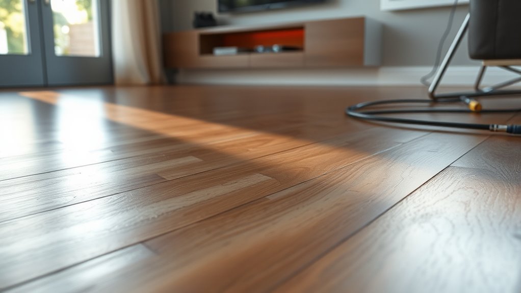 efficient warm floor installation