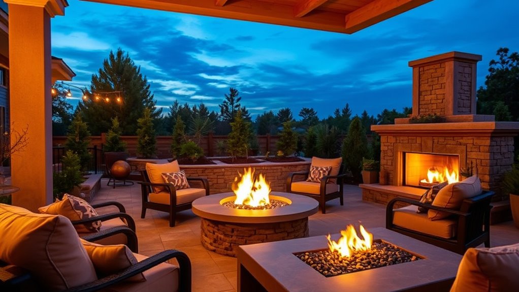 gas or wood fire safety