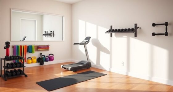 home gym space planning