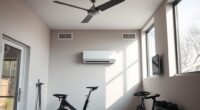 home gym temperature management