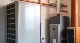 integrated heat pump furnace