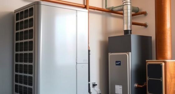 integrated heat pump furnace