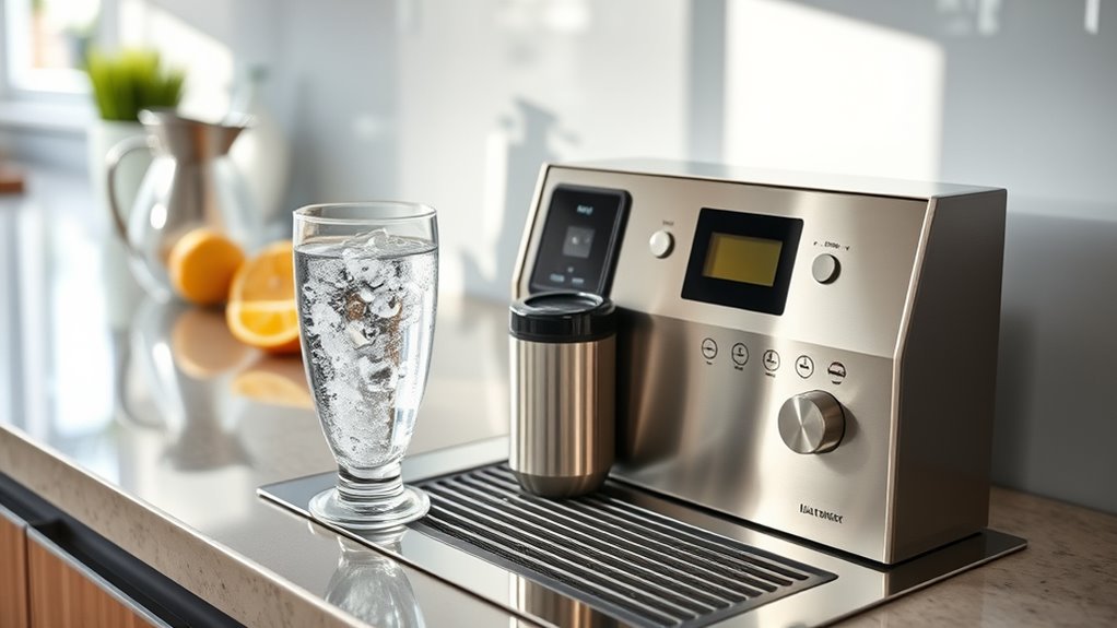 integrated home carbonation systems