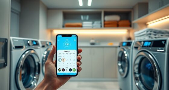 laundry scheduling app notifications