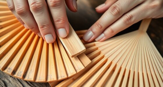 maintain wooden fan blades