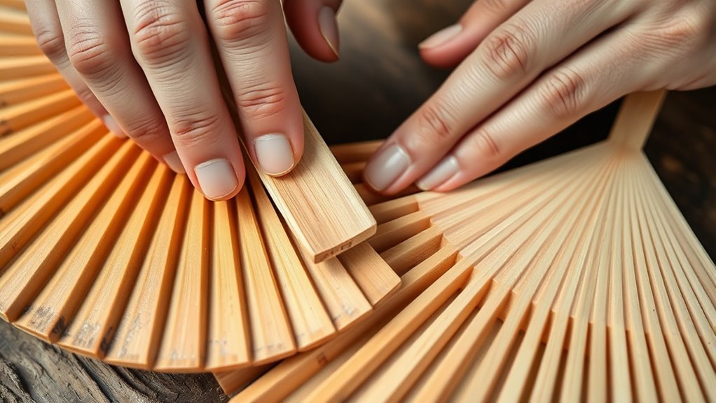 maintain wooden fan blades