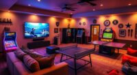multi use recreation room design
