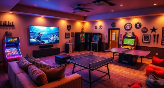multi use recreation room design