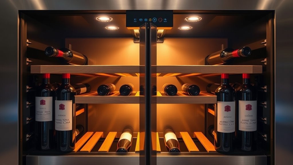 optimal wine storage temperatures