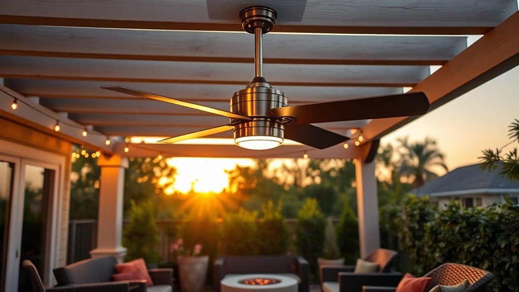 outdoor ceiling fan safety