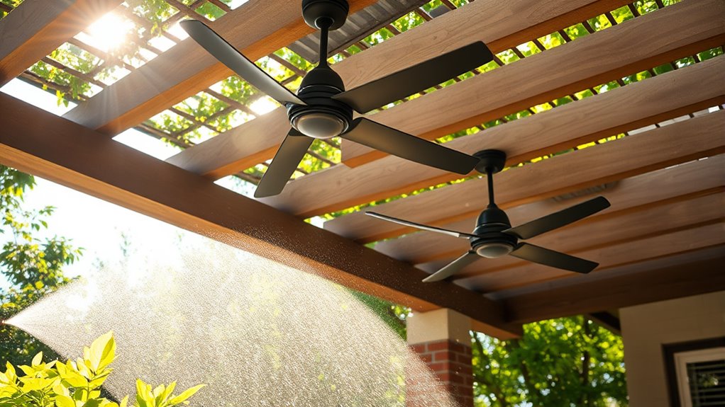 outdoor cooling enhancements