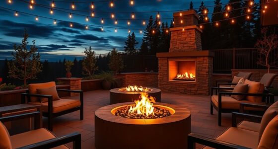 outdoor fire feature options