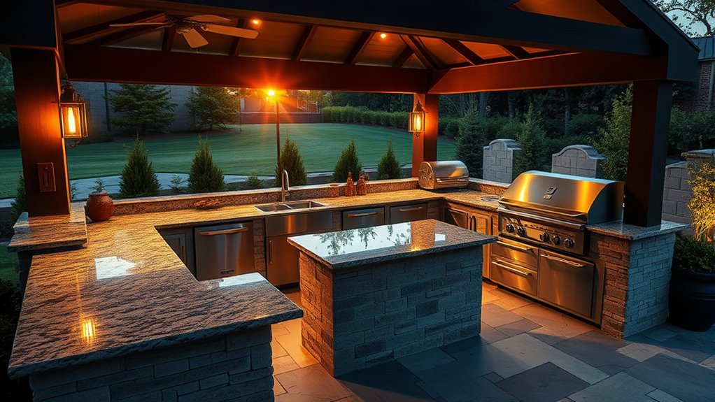 outdoor kitchen cost details