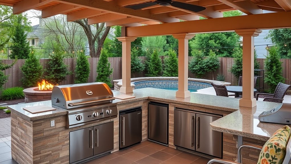 outdoor kitchen layout essentials