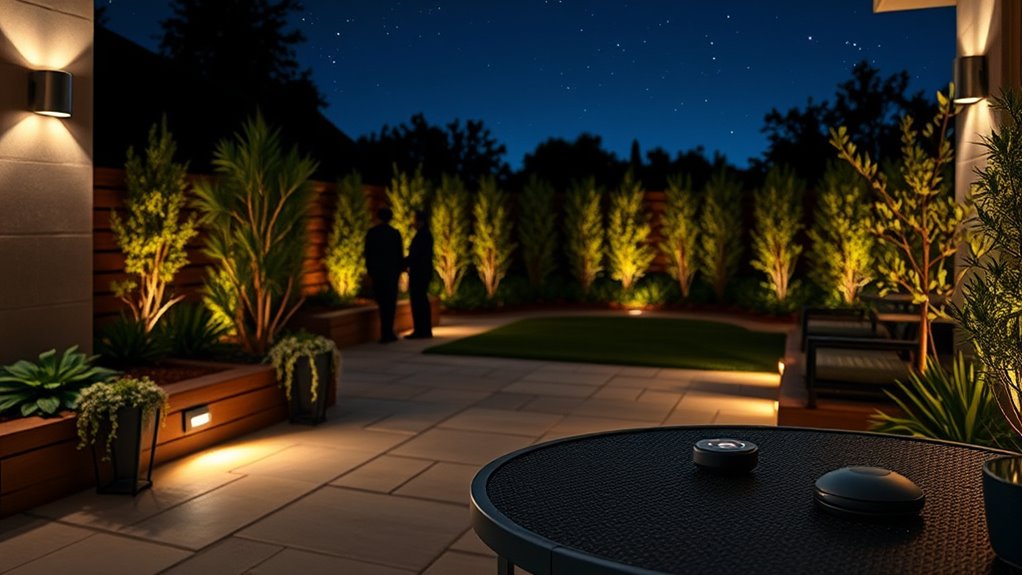 outdoor motion sensor lighting