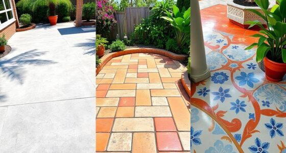 patio material options overview