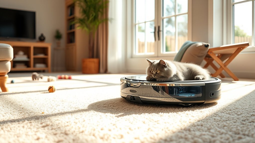 pet friendly robot vacuum features