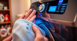 pre treat stains with machine