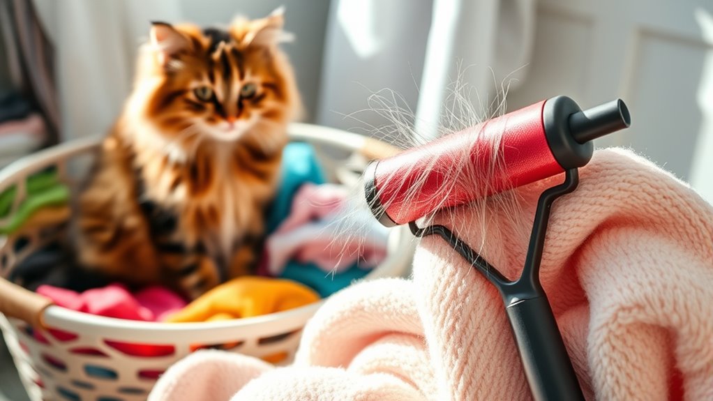 removing pet hair efficiently