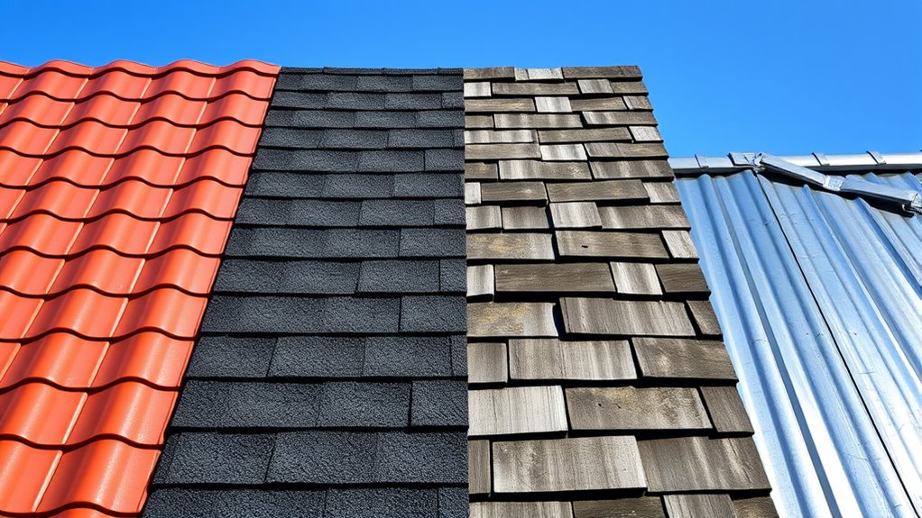 roofing options durability aesthetics efficiency