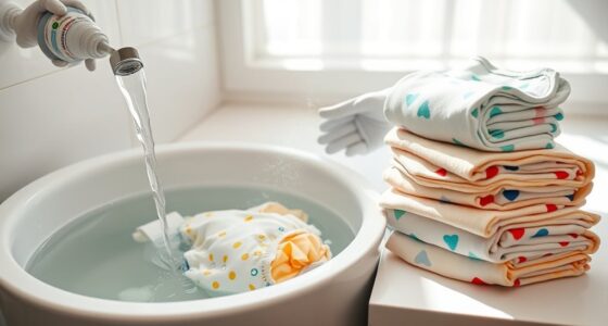 safe cloth diaper sanitization
