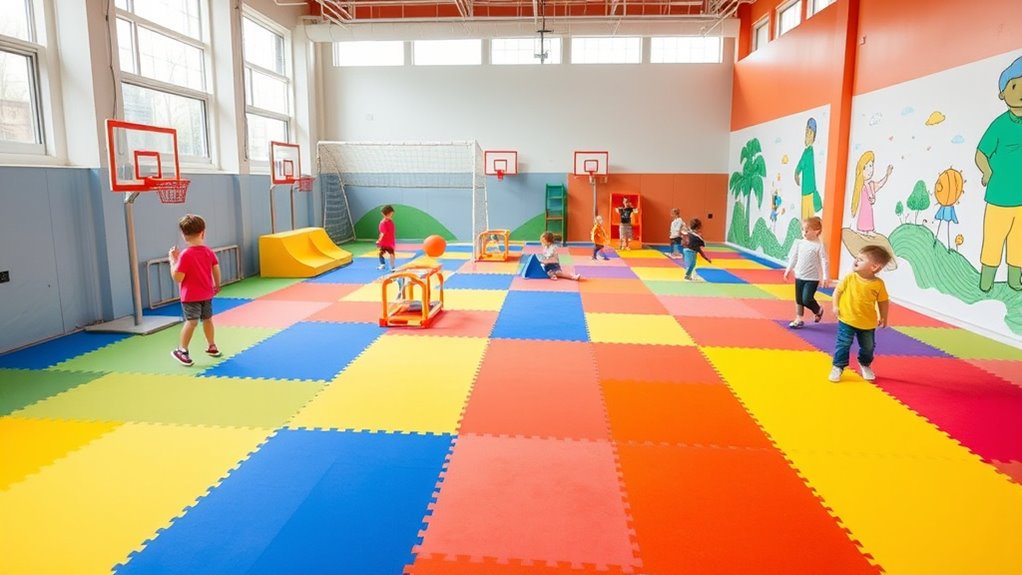 safe indoor sports environment