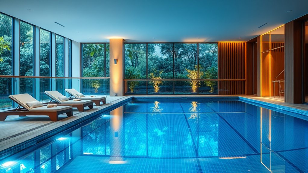 safety aesthetics hydrotherapy lighting