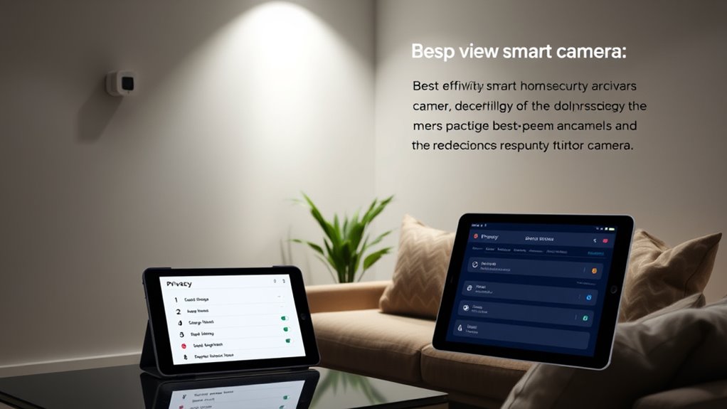 secure smart home cameras