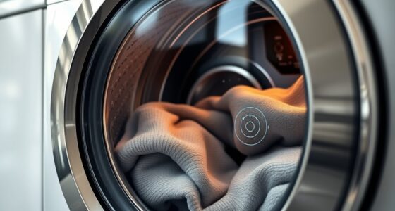 sensor driven detergent efficiency