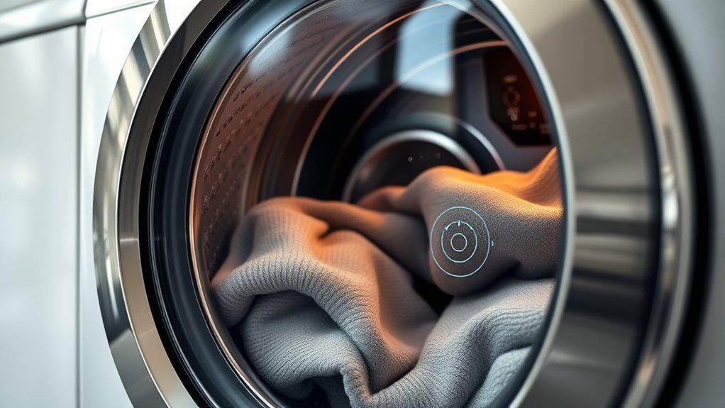 sensor driven detergent efficiency