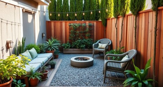 small yard outdoor design