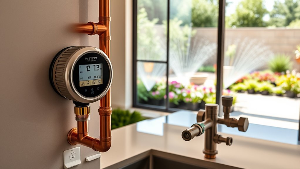 smart leak detection and irrigation