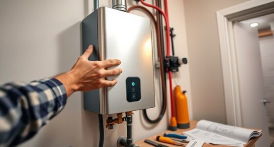 tankless water heater upgrade
