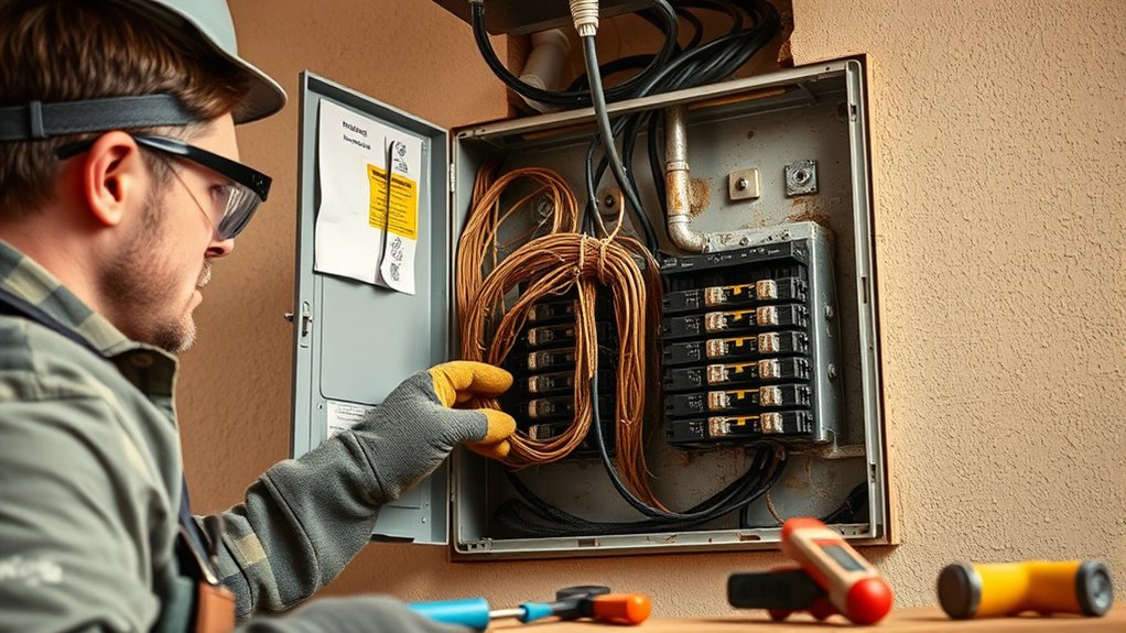 upgrade safety with modern panels