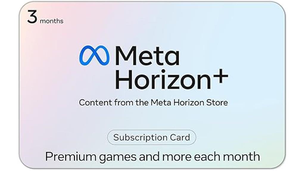 meta horizon gift card